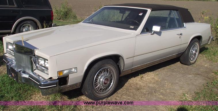 image for item C5561 1984 Cadillac Eldorado