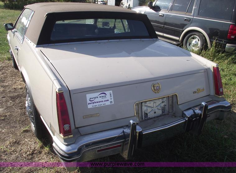 image for item C5561 1984 Cadillac Eldorado