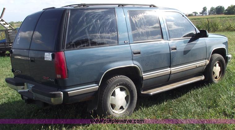 image for item C5567 1995 GMC Yukon SLT SUV