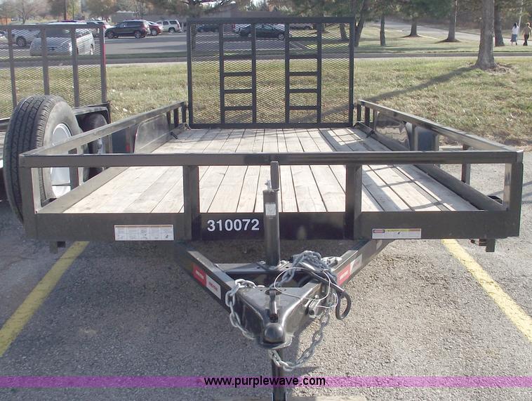 image for item C5720 2011 Sure Trac 16' equipment trailer