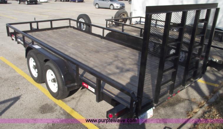 image for item C5720 2011 Sure Trac 16' equipment trailer