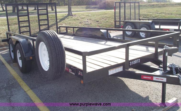 image for item C5720 2011 Sure Trac 16' equipment trailer