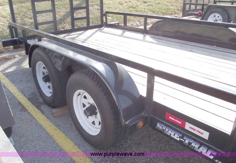 image for item C5720 2011 Sure Trac 16' equipment trailer