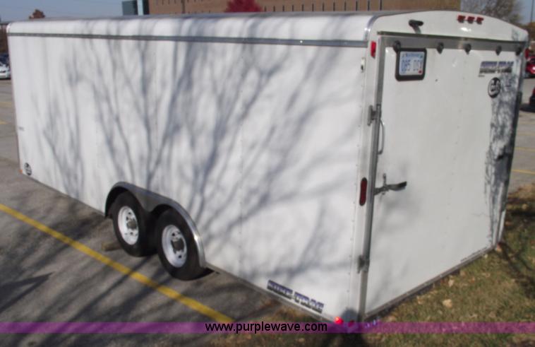 image for item C5722 2011 Croft 22' enclosed trailer