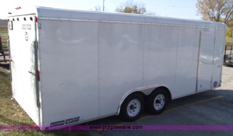 image for item C5722 2011 Croft 22' enclosed trailer