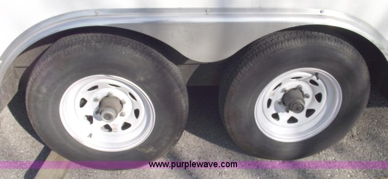 image for item C5722 2011 Croft 22' enclosed trailer