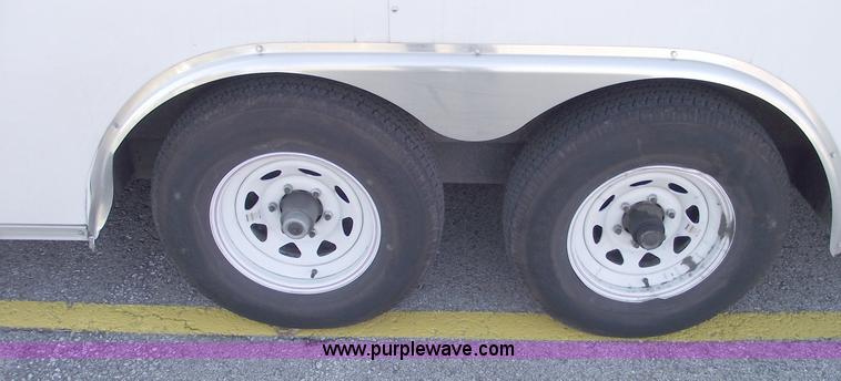 image for item C5722 2011 Croft 22' enclosed trailer