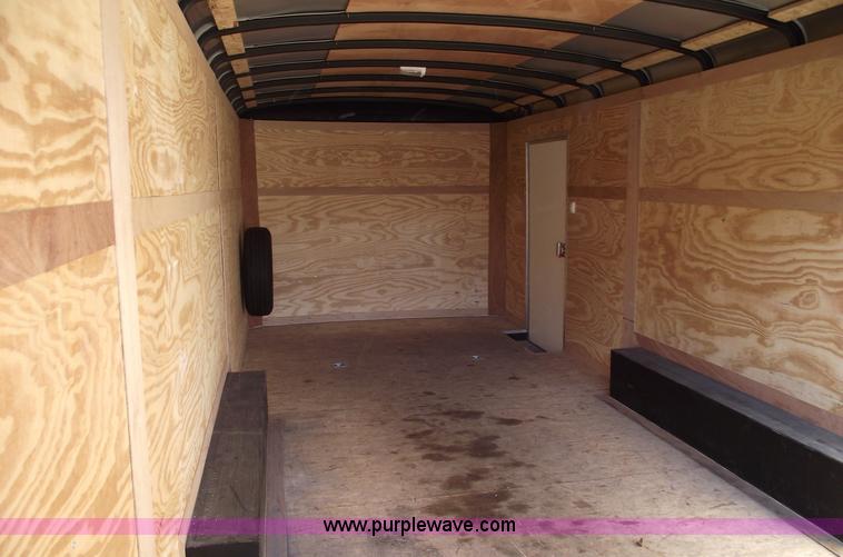 image for item C5722 2011 Croft 22' enclosed trailer