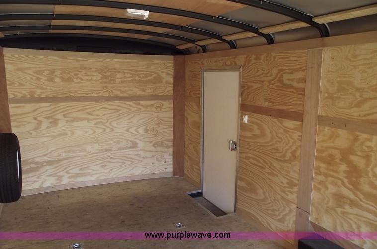 image for item C5722 2011 Croft 22' enclosed trailer