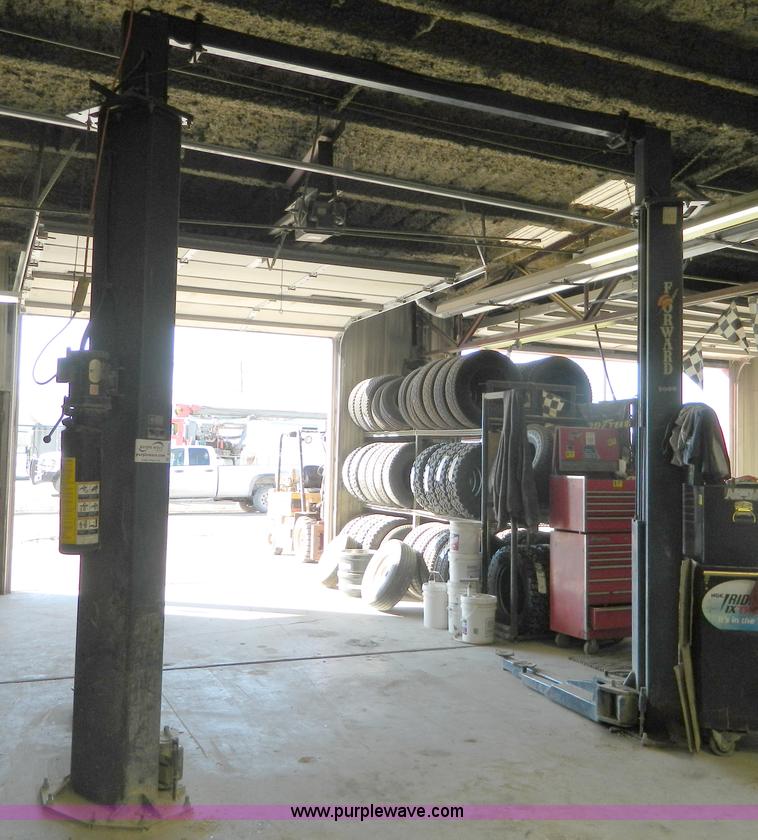 image for item D8598 Forward two post automotive lift