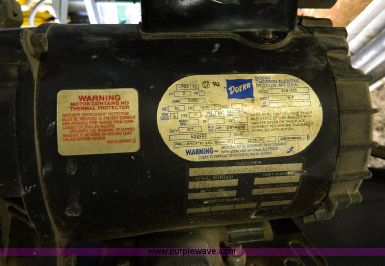 image for item D8598 Forward two post automotive lift