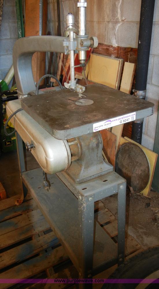 image for item G9247 Rockwell Delta scroll saw with stand