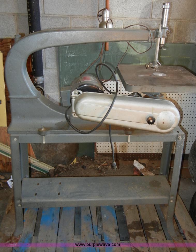 image for item G9247 Rockwell Delta scroll saw with stand