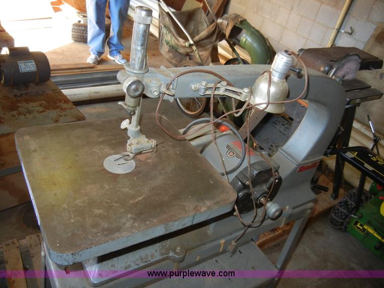 image for item G9247 Rockwell Delta scroll saw with stand