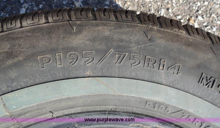 image for item G9250 (6) assorted tires