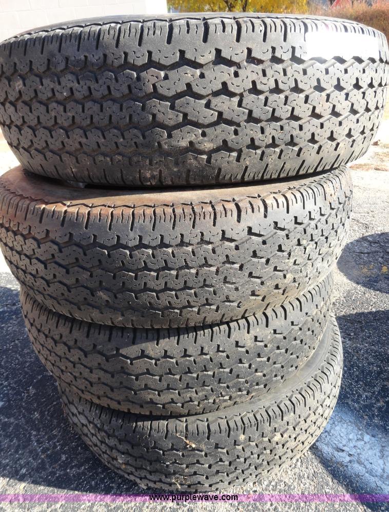 image for item G9250 (6) assorted tires