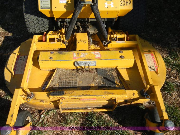 image for item H9058 Walker MTGHS ZTR mower with hopper