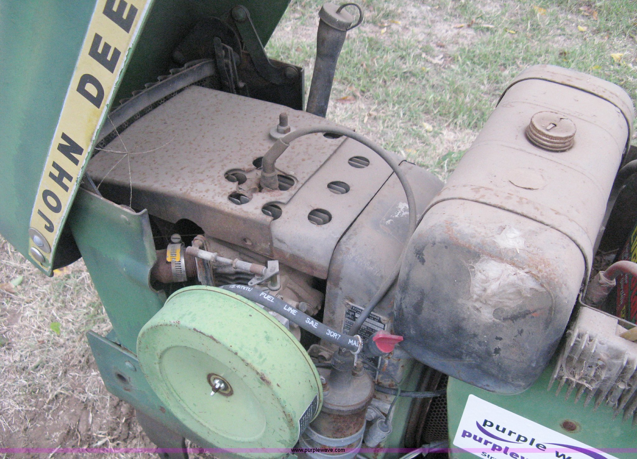 John Deere 120 garden tractor in Valley Center, KS Item A6003 sold