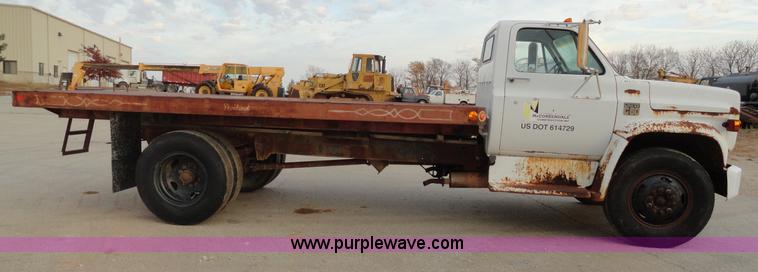 image for item A3297 1974 Chevrolet C60 flatbed truck