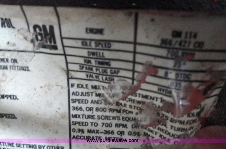 image for item A3297 1974 Chevrolet C60 flatbed truck