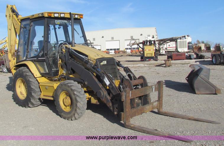 image for item A3516 1998 Caterpillar 416C IT turbo MFWD backhoe