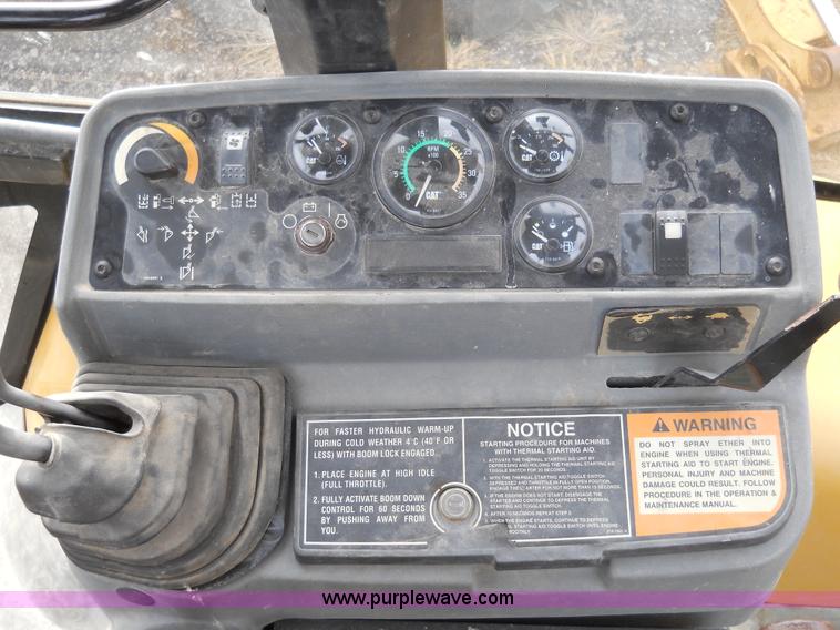 image for item A3516 1998 Caterpillar 416C IT turbo MFWD backhoe