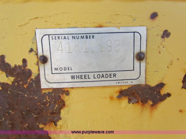 image for item A3518 1982 Caterpillar 930 wheel loader