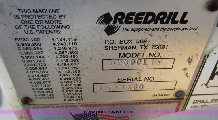 image for item A6518 2006 Terex Reedrill SCH5000CL drill