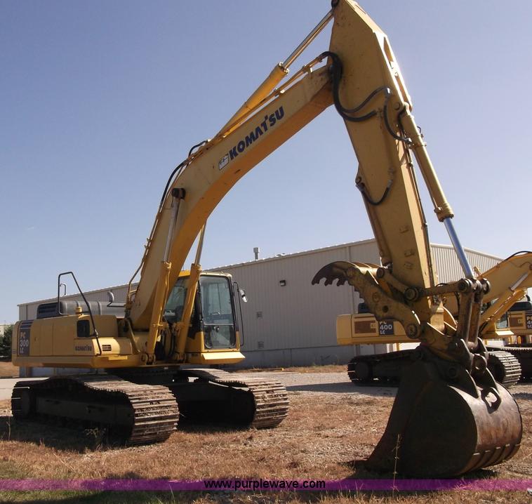 image for item B5027 2005 Komatsu PC300LC-7L Galeo series excavator