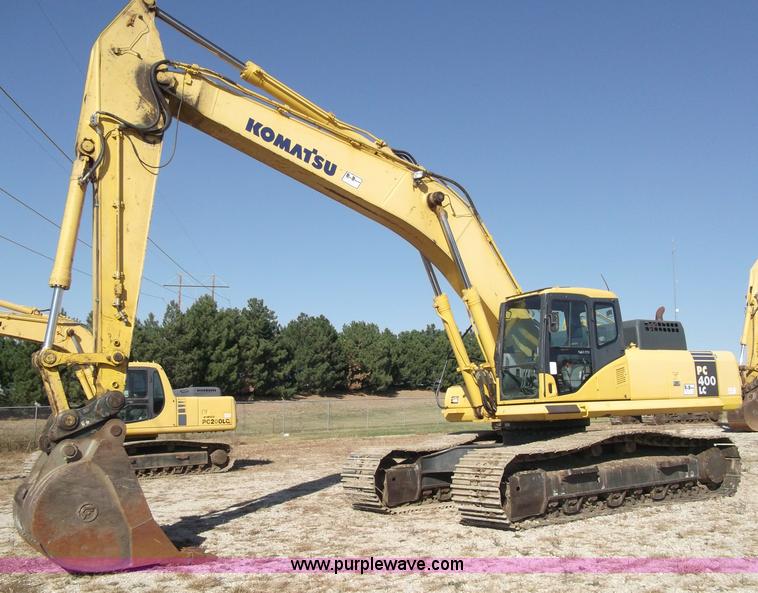 image for item B5030 2006 Komatsu PC400LC-7E0 Galeo series excavator