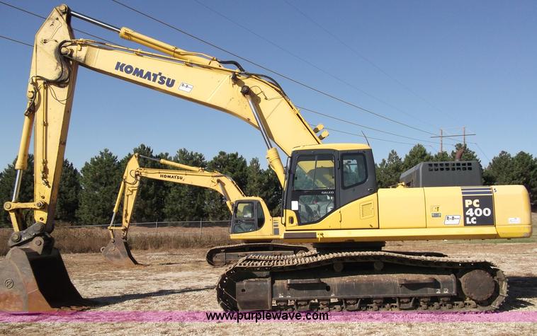 image for item B5030 2006 Komatsu PC400LC-7E0 Galeo series excavator