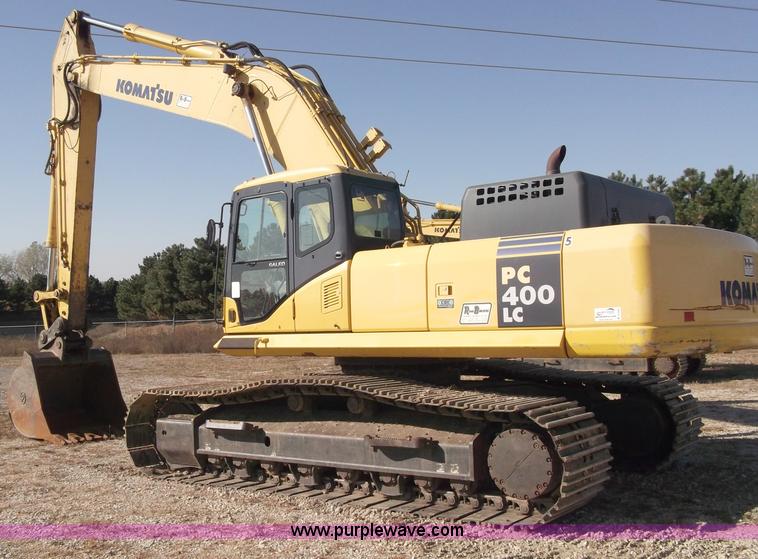 image for item B5030 2006 Komatsu PC400LC-7E0 Galeo series excavator