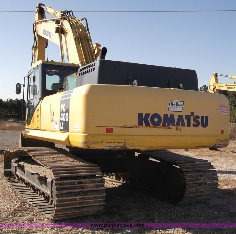 image for item B5030 2006 Komatsu PC400LC-7E0 Galeo series excavator