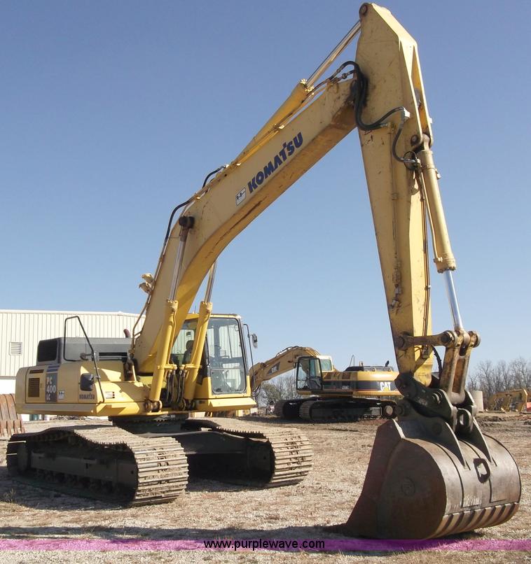 image for item B5030 2006 Komatsu PC400LC-7E0 Galeo series excavator