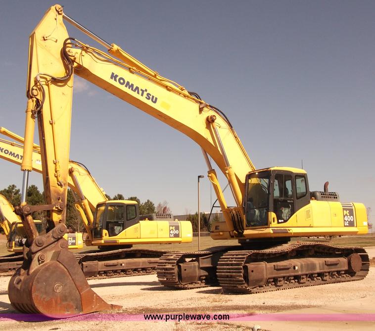 image for item B5032 2005 Komatsu PC400LC-7L Galeo series excavator