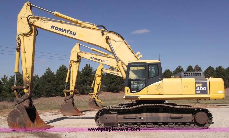 image for item B5032 2005 Komatsu PC400LC-7L Galeo series excavator