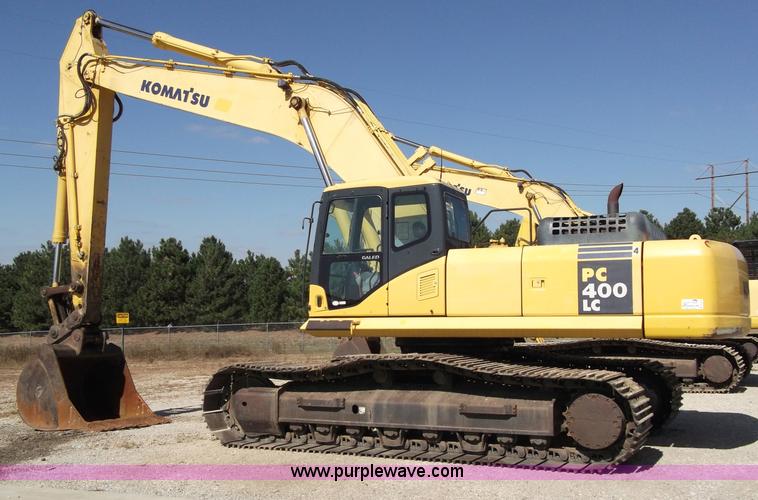 image for item B5032 2005 Komatsu PC400LC-7L Galeo series excavator