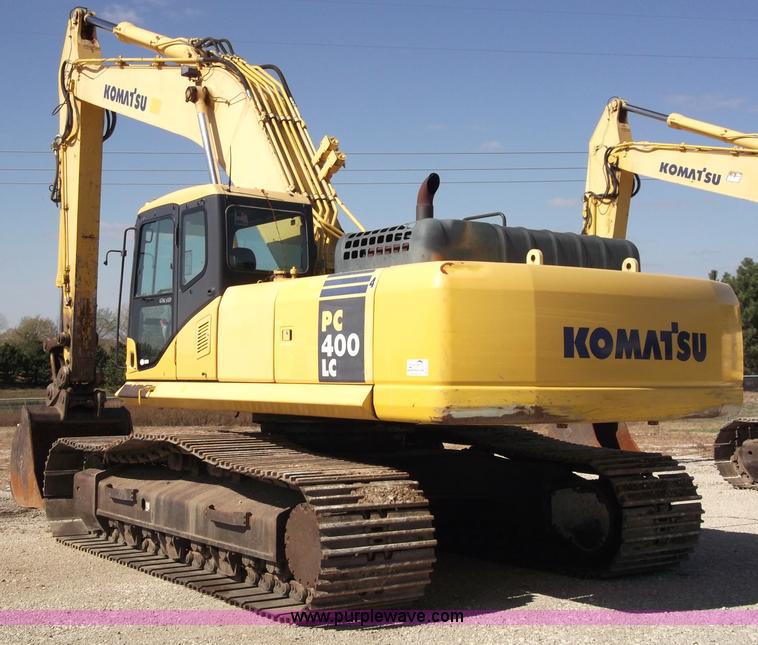 image for item B5032 2005 Komatsu PC400LC-7L Galeo series excavator