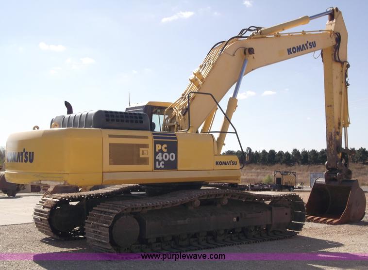 image for item B5032 2005 Komatsu PC400LC-7L Galeo series excavator