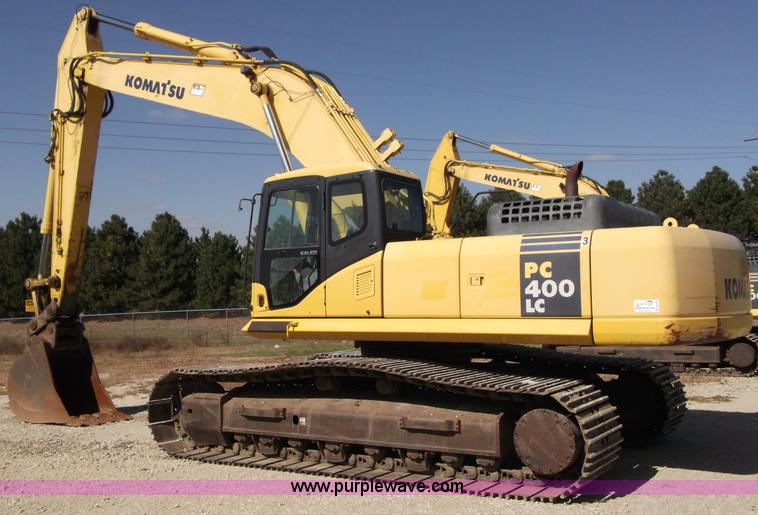 image for item B5033 2005 Komatsu PC400LC-7L Galeo series excavator
