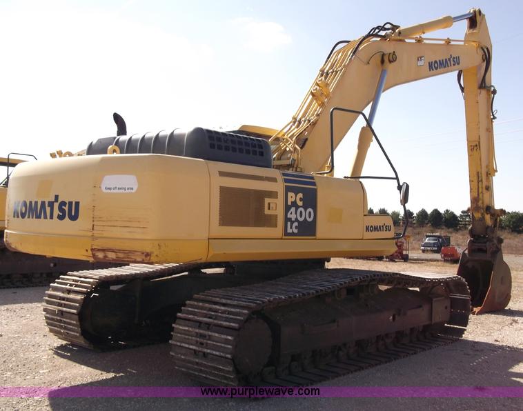 image for item B5033 2005 Komatsu PC400LC-7L Galeo series excavator