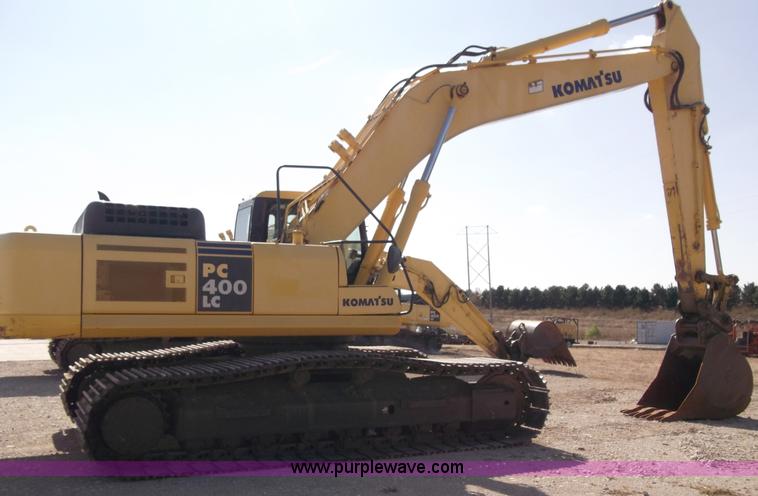 image for item B5033 2005 Komatsu PC400LC-7L Galeo series excavator
