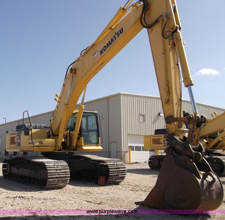 image for item B5033 2005 Komatsu PC400LC-7L Galeo series excavator
