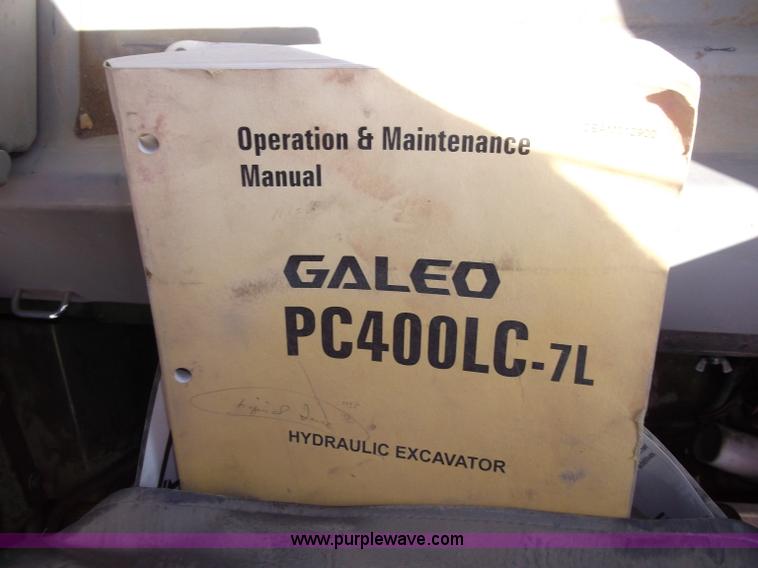 image for item B5033 2005 Komatsu PC400LC-7L Galeo series excavator