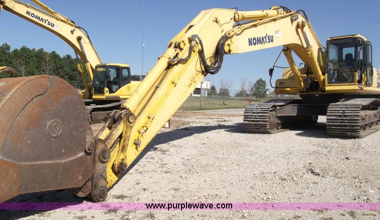 image for item B5033 2005 Komatsu PC400LC-7L Galeo series excavator