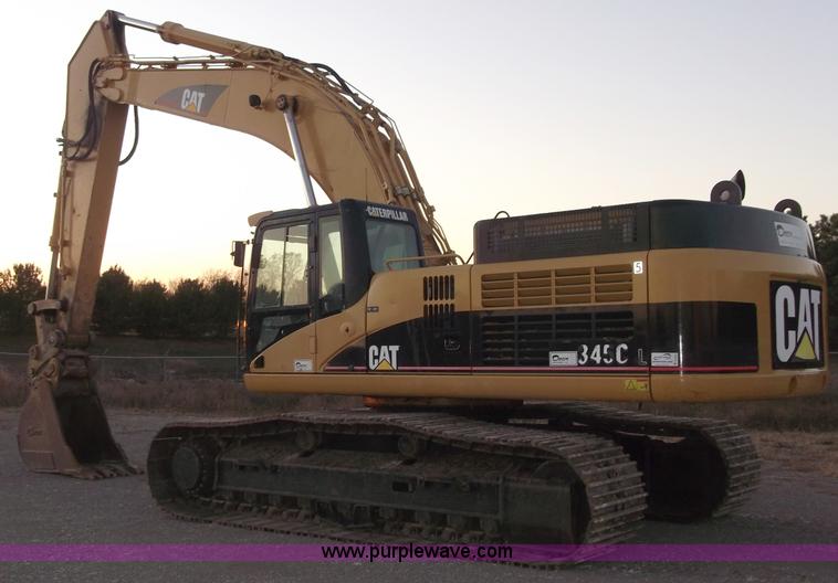 image for item B5034 2005 Caterpillar 345C excavator