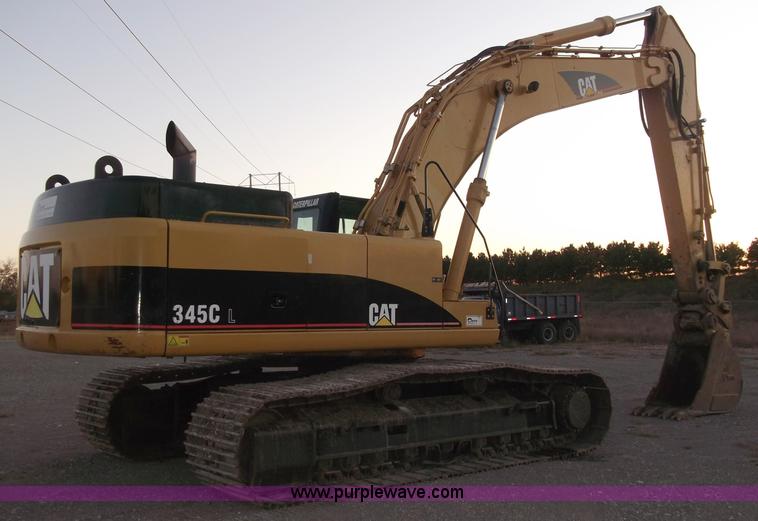 image for item B5034 2005 Caterpillar 345C excavator