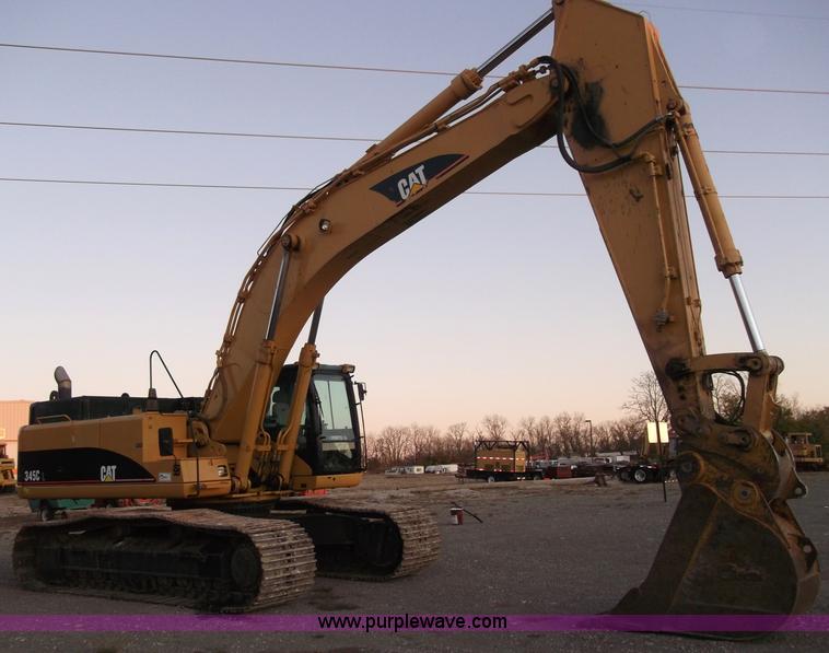 image for item B5034 2005 Caterpillar 345C excavator