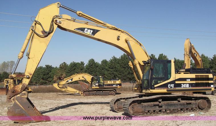 image for item B5036 2001 Caterpillar 345B excavator