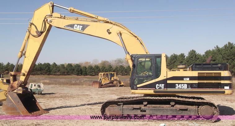 image for item B5036 2001 Caterpillar 345B excavator